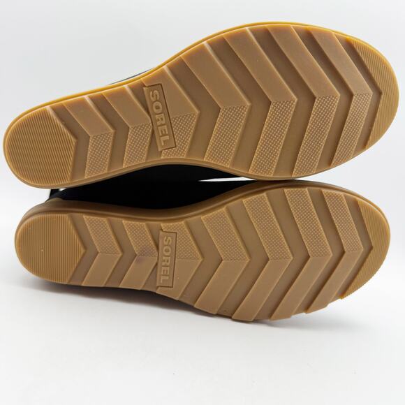 SOREL Womens Evie II Cozy Booties US 11 EU 42 Black Waterproof Leather NIB - Picture 12 of 13